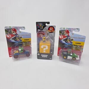 Jakks Super Mario Collection - Lot of 3